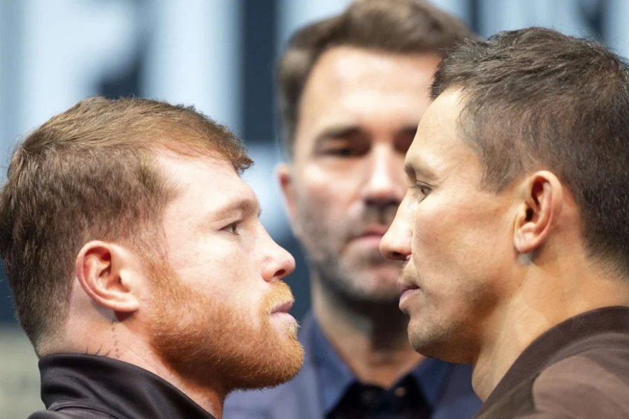 Canelo y Golovkin frente a frente