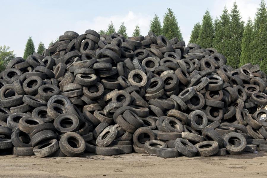 Se enviaron a reciclaje 8 toneladas de neumáticos