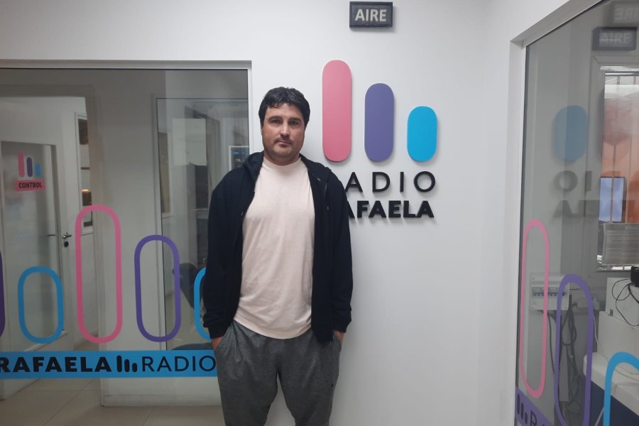 Gonzalo del Bono, en Radio Rafaela