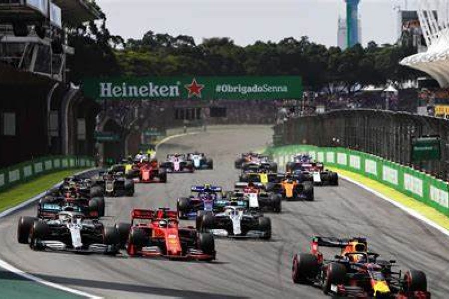 La F1 en Interlagos.