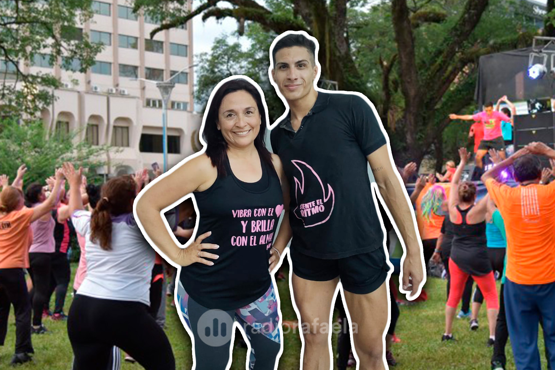 fiesta de zumba en rosa 2023