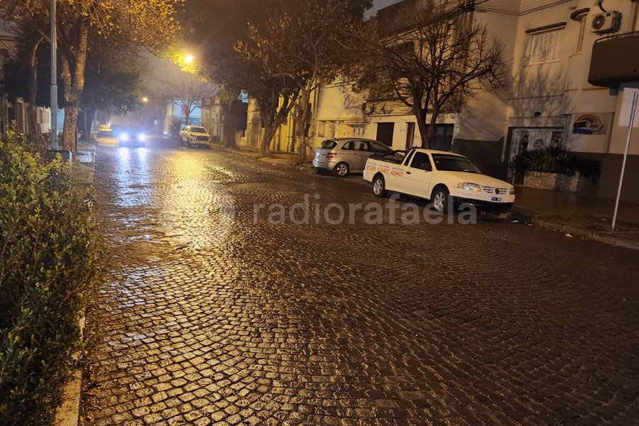 Calle J. Ingenieros, antes del comienzo de la obra